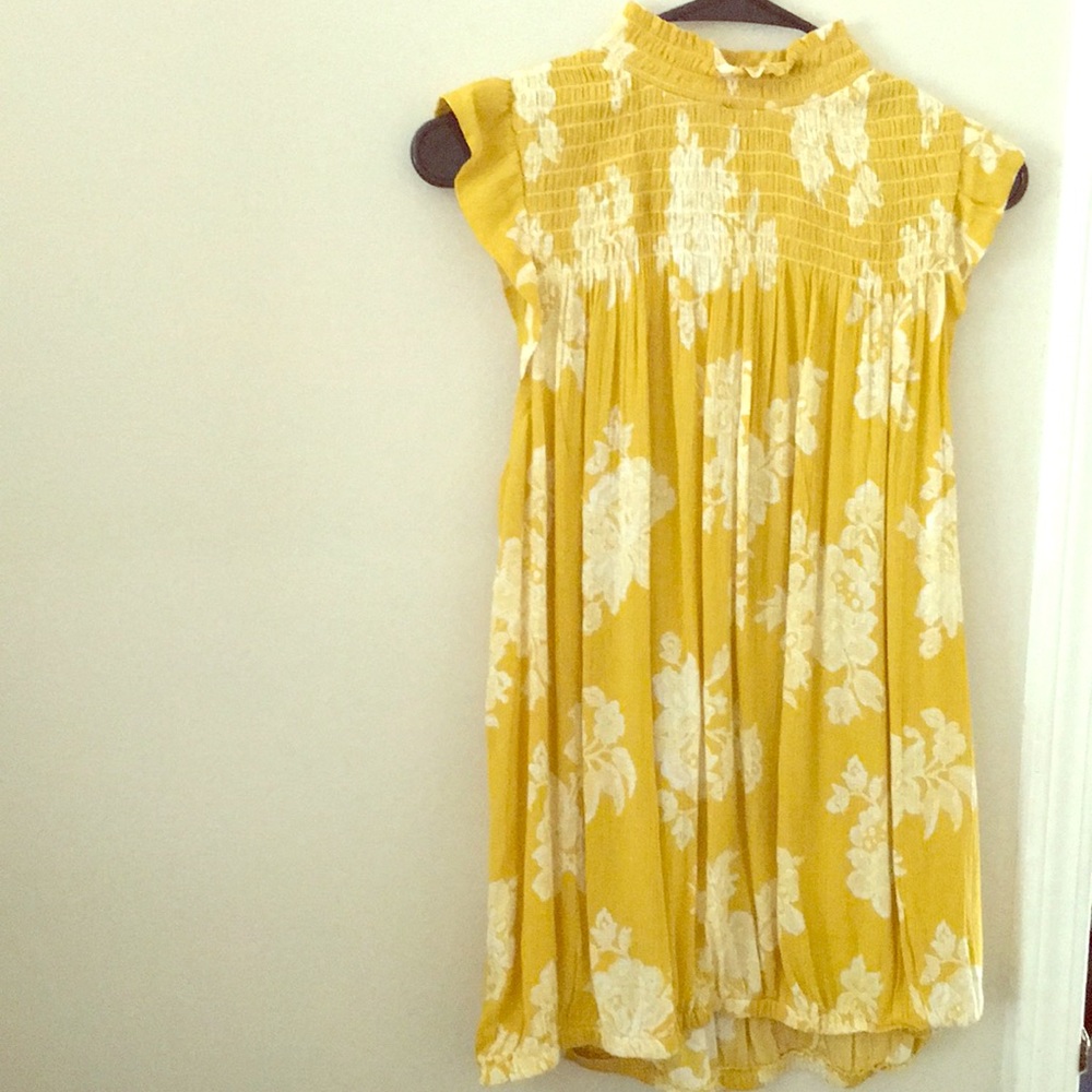 Yellow blouse